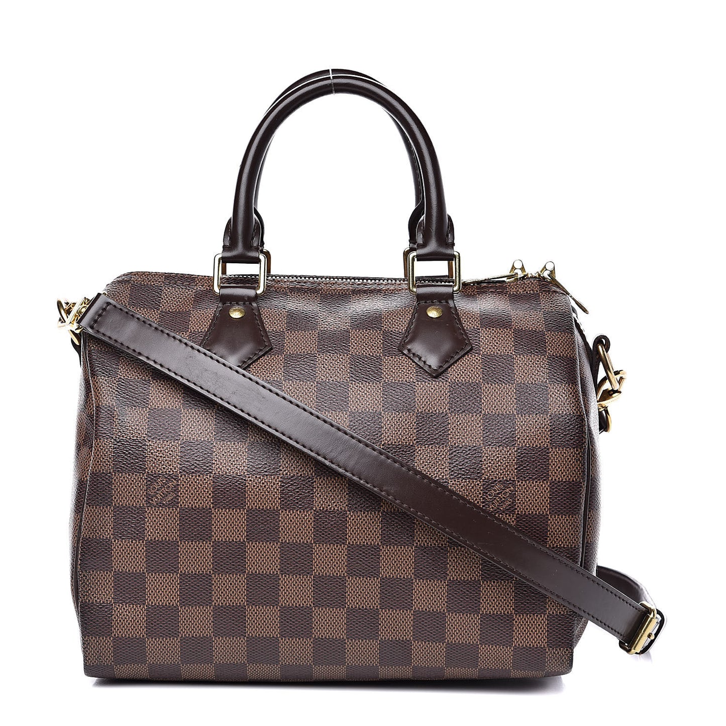 Damier Ebene Speedy Bandouliere 25