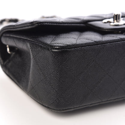 Chanel Caviar Quilted Mini Rectangular Flap Black 8 of 11