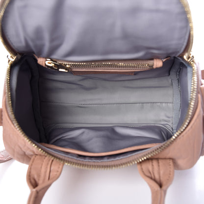 Alexander Wang Pebbled Lambskin Mini Rockie Blush Pale Gold Hardware 5 of 8
