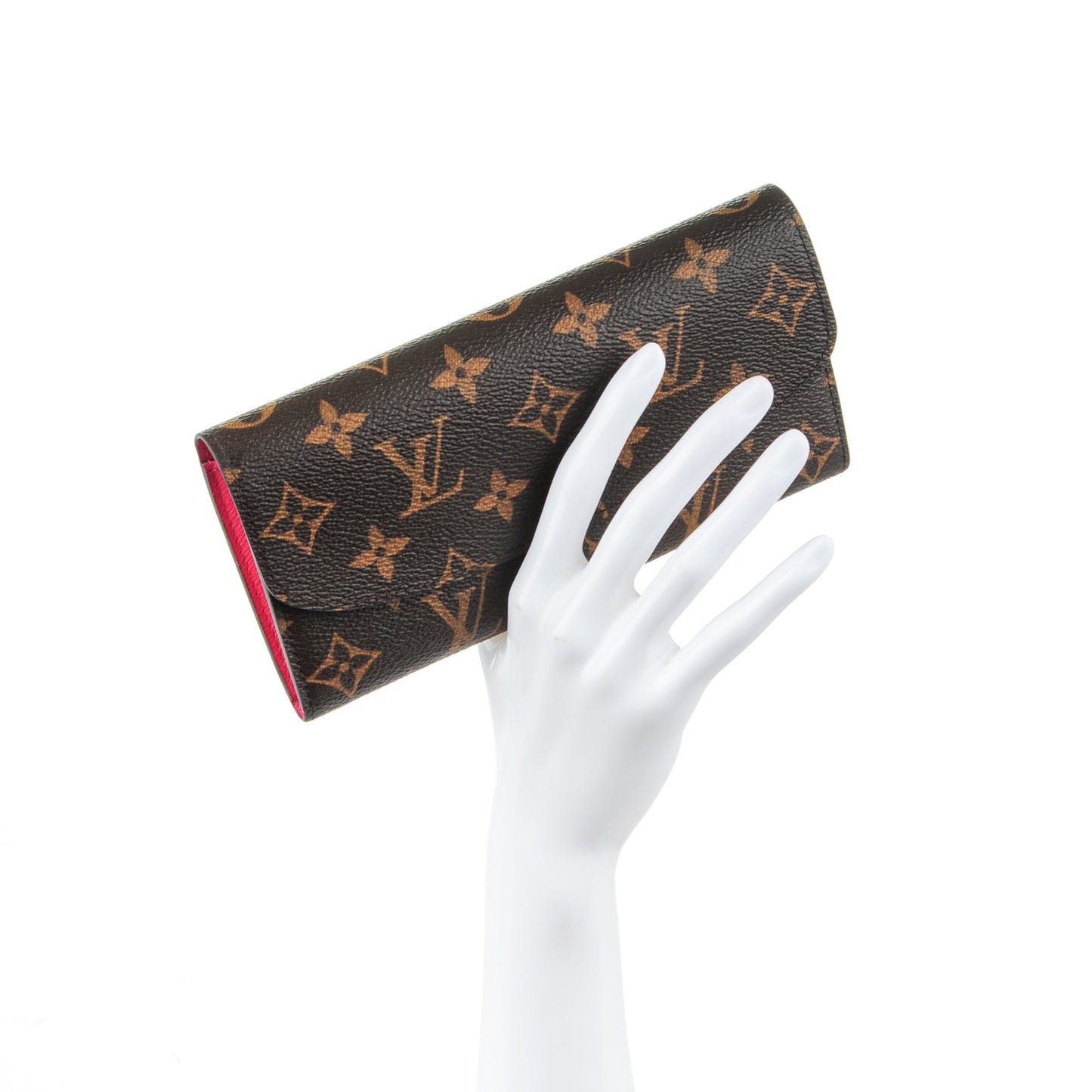 Monogram Emilie Wallet Hot Pink