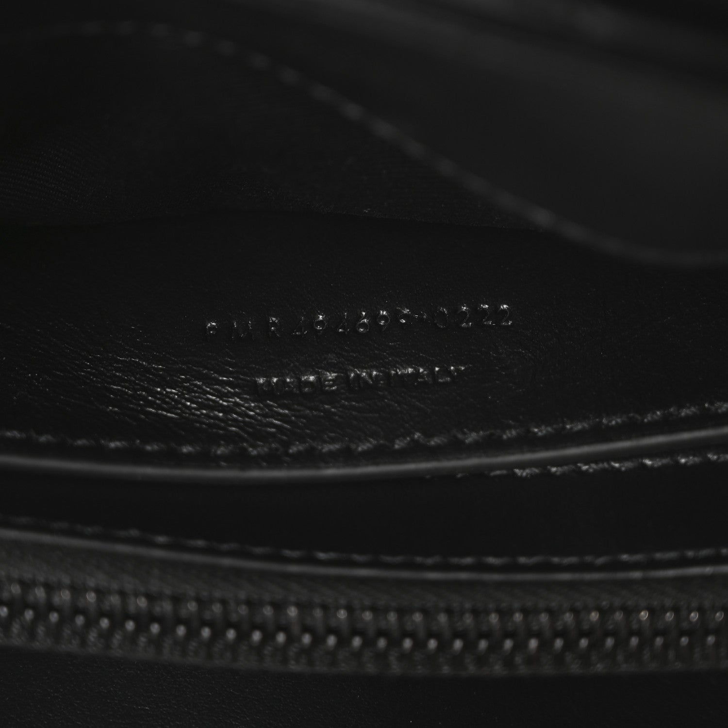 Saint Laurent Calfskin Y Quilted Monogram Monochrome Small Loulou Chain Satchel Black 7 of 11