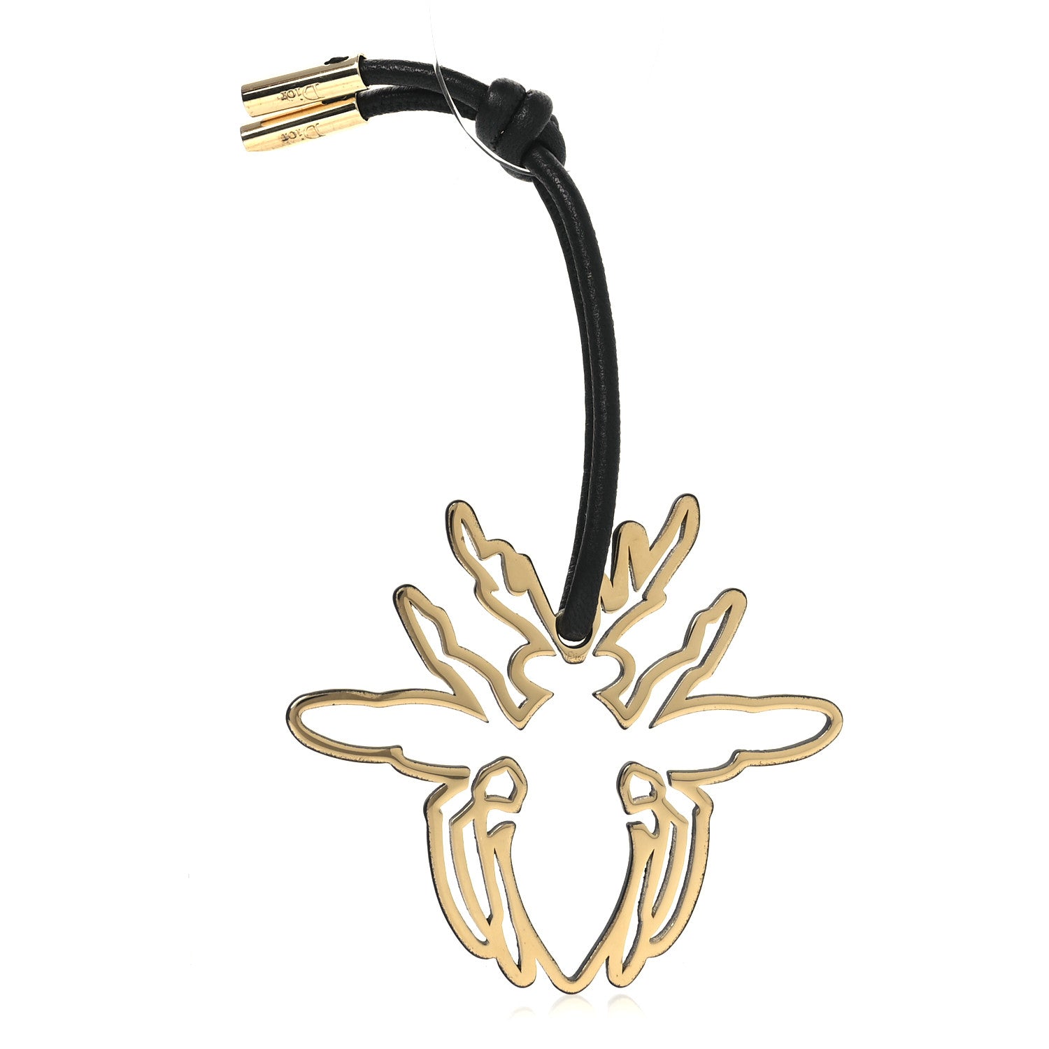 Christian Dior x KAWS Brass Bee Charm Key Gold 1 of 4