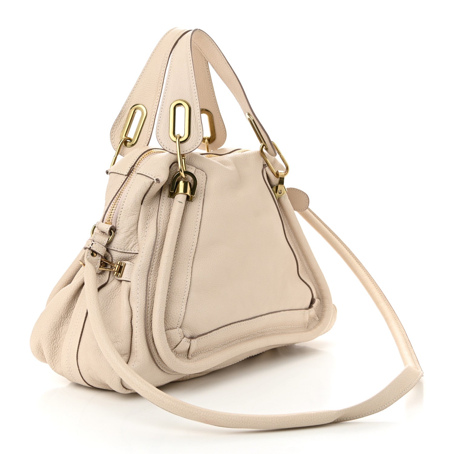 Chloe Calfskin Medium PARATY Dove 3 of 12