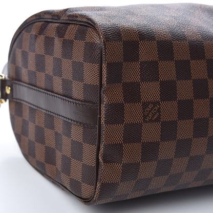 Louis Vuitton Damier Ebene Speedy Bandouliere 25 10 of 10