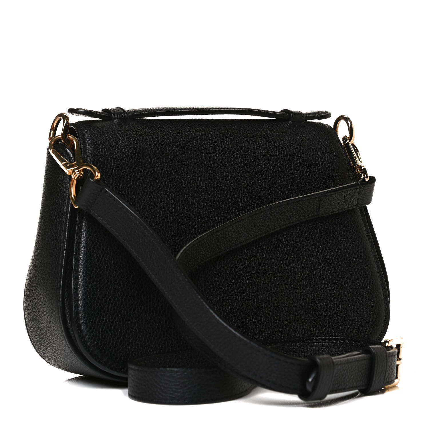 Louis Vuitton Grained Calfskin Vivienne NM Black 2 of 12