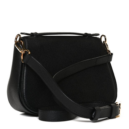 Louis Vuitton Grained Calfskin Vivienne NM Black 2 of 12