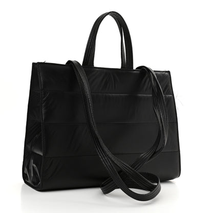 Telfar Nylon Medium Puff Shopping Bag Black 3 of 14