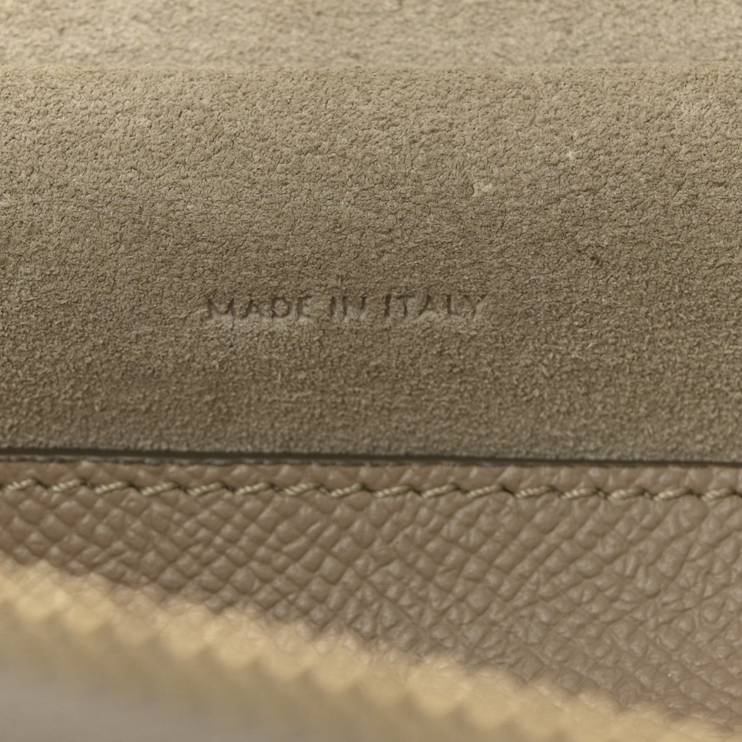 Celine Grained Calfskin Micro Belt Bag Light Taupe 7 of 14