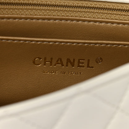Chanel Lambskin Quilted Mini Rectangular Pearl Crush Flap White 6 of 11
