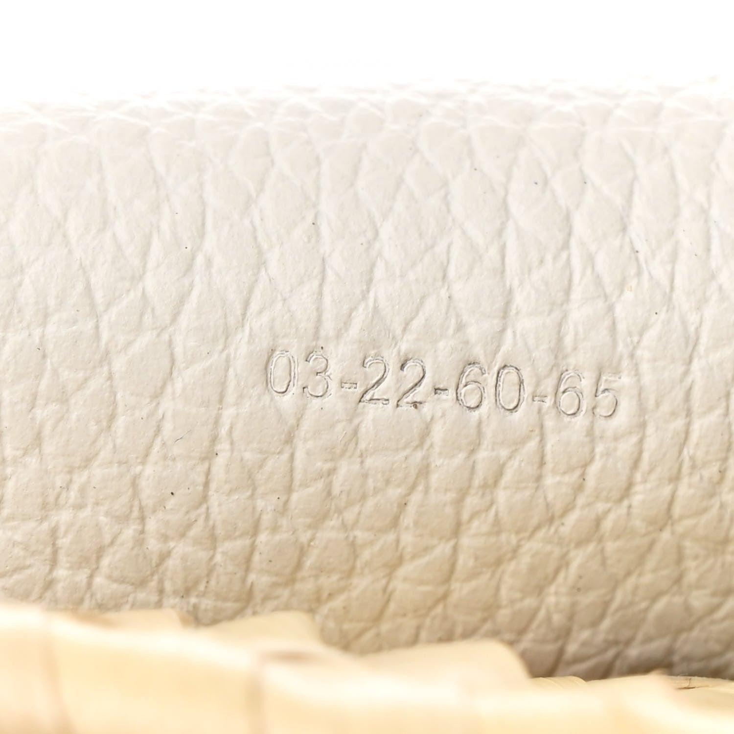 Chloe Raffia Calfskin Marcie Basket Small Marcie Round Crossbody Bag White 7 of 12