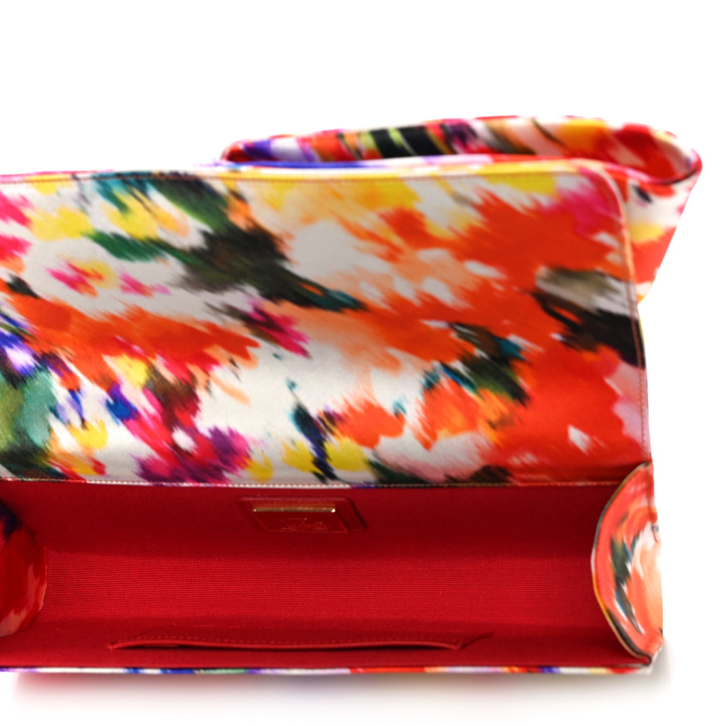 Satin Bow Clutch Multicolor