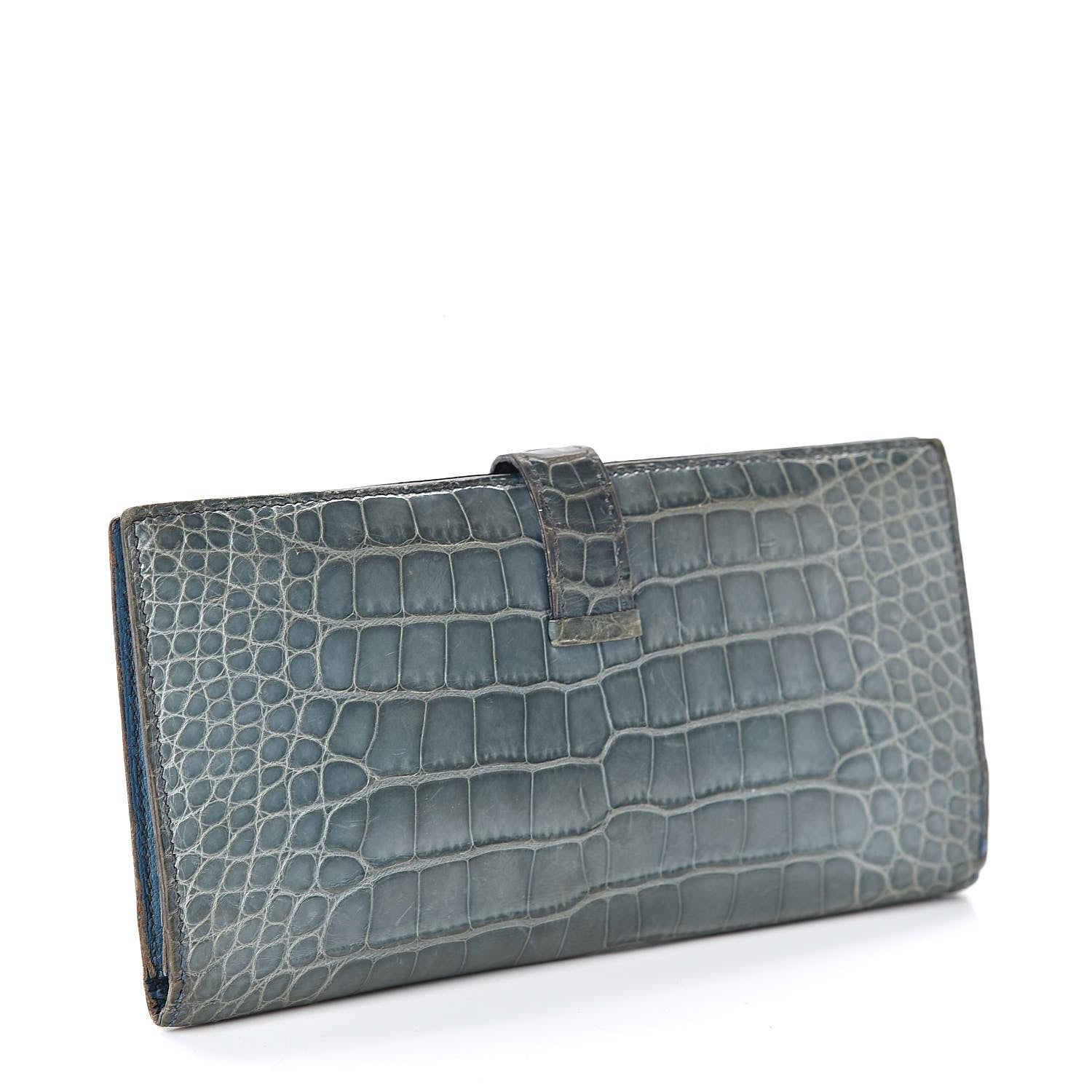 Hermes Matte Alligator Bearn Wallet 3 of 14