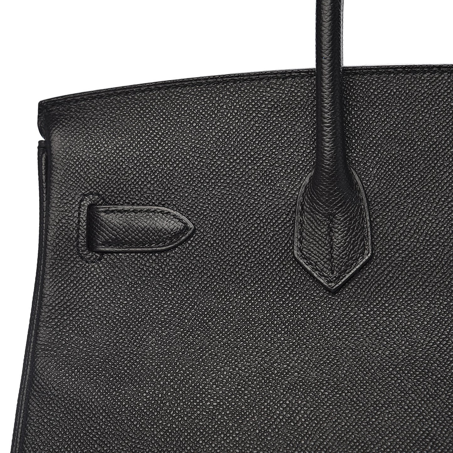Epsom Birkin 35 Black