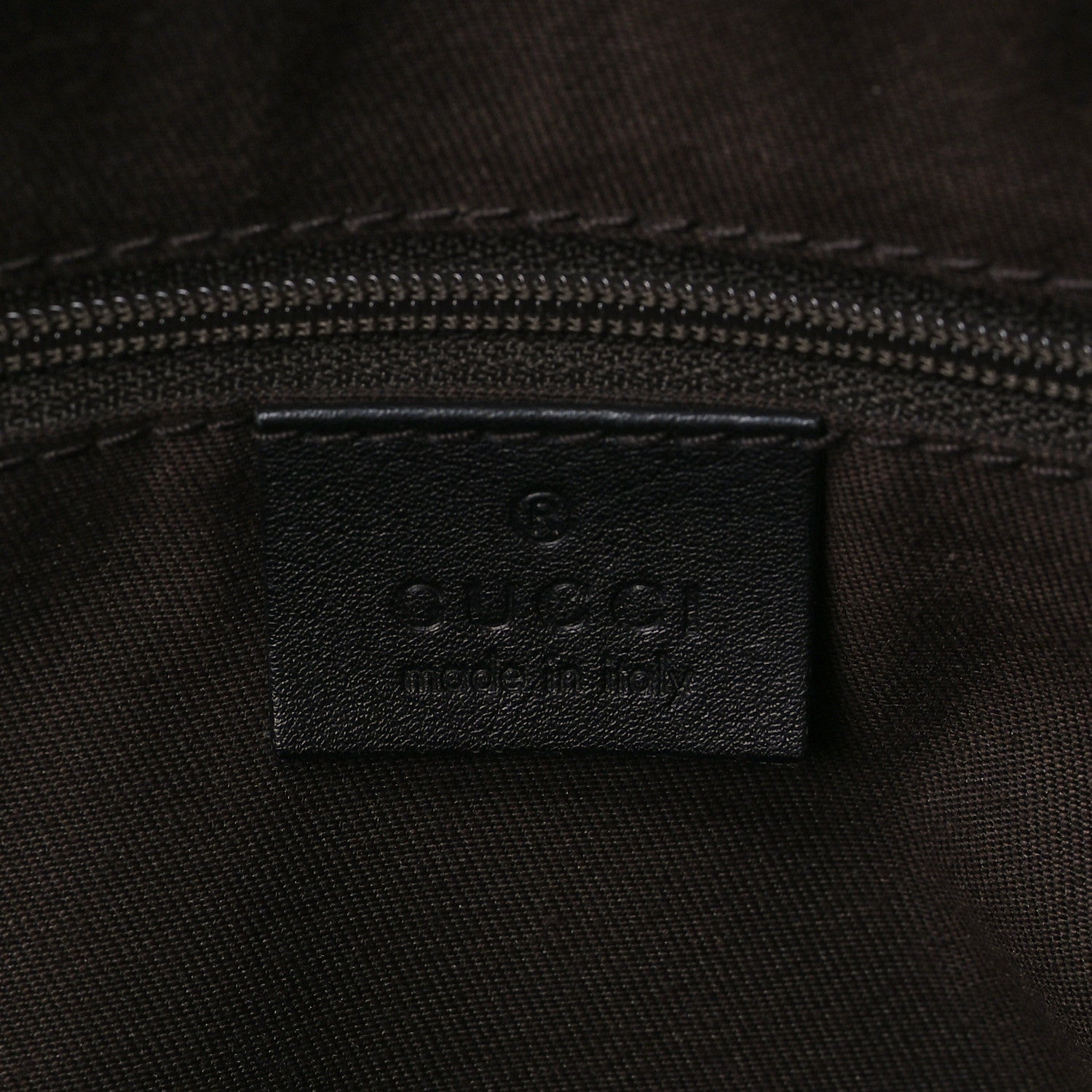 Gucci Monogram Medium Sukey Hobo Dark Brown 6 of 9