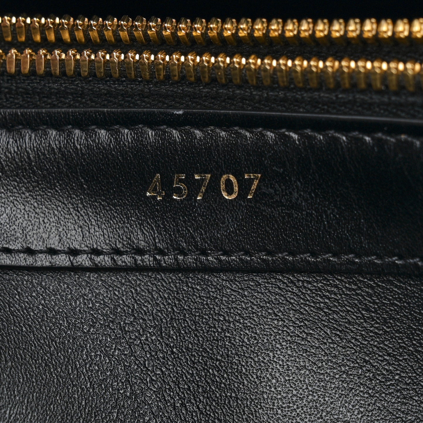 Grained Calfskin Classique 16 Top Handle Bag Black