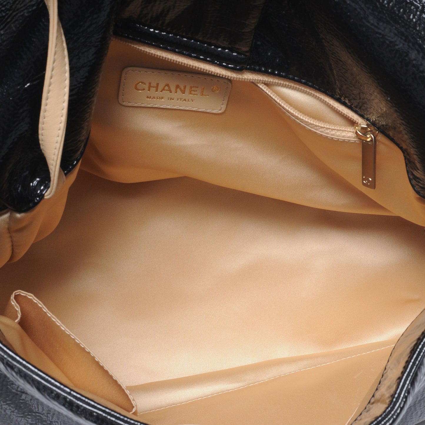Vinyl Rodeo Flap Bag Black