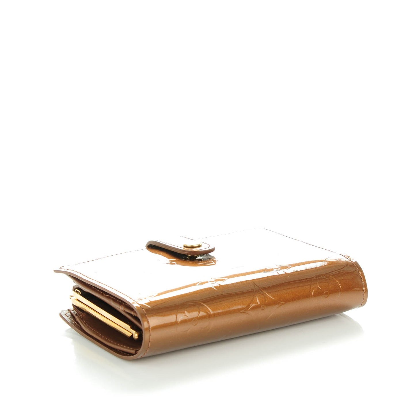 Vernis French Purse Wallet Bronze