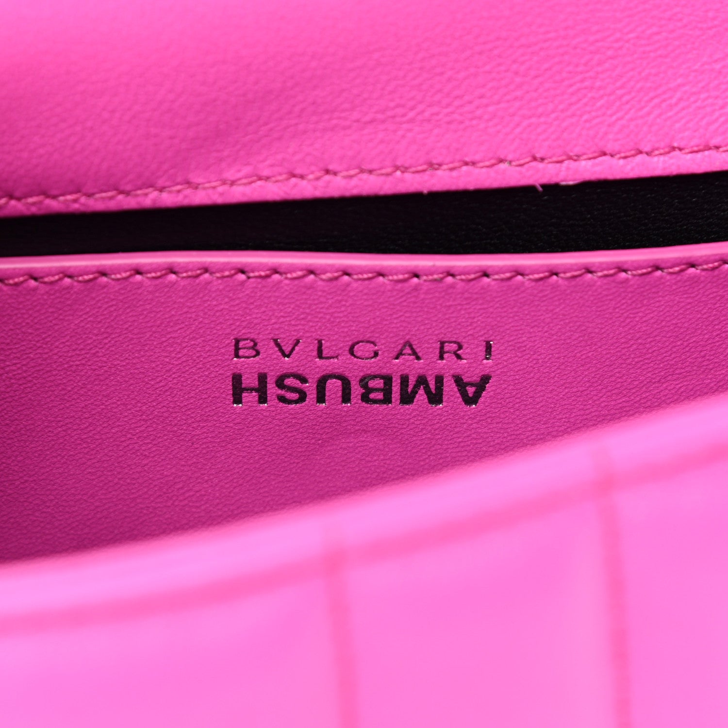 Bulgari X AMBUSH Nappa Serpenti Crossbody Bag Pink 6 of 10