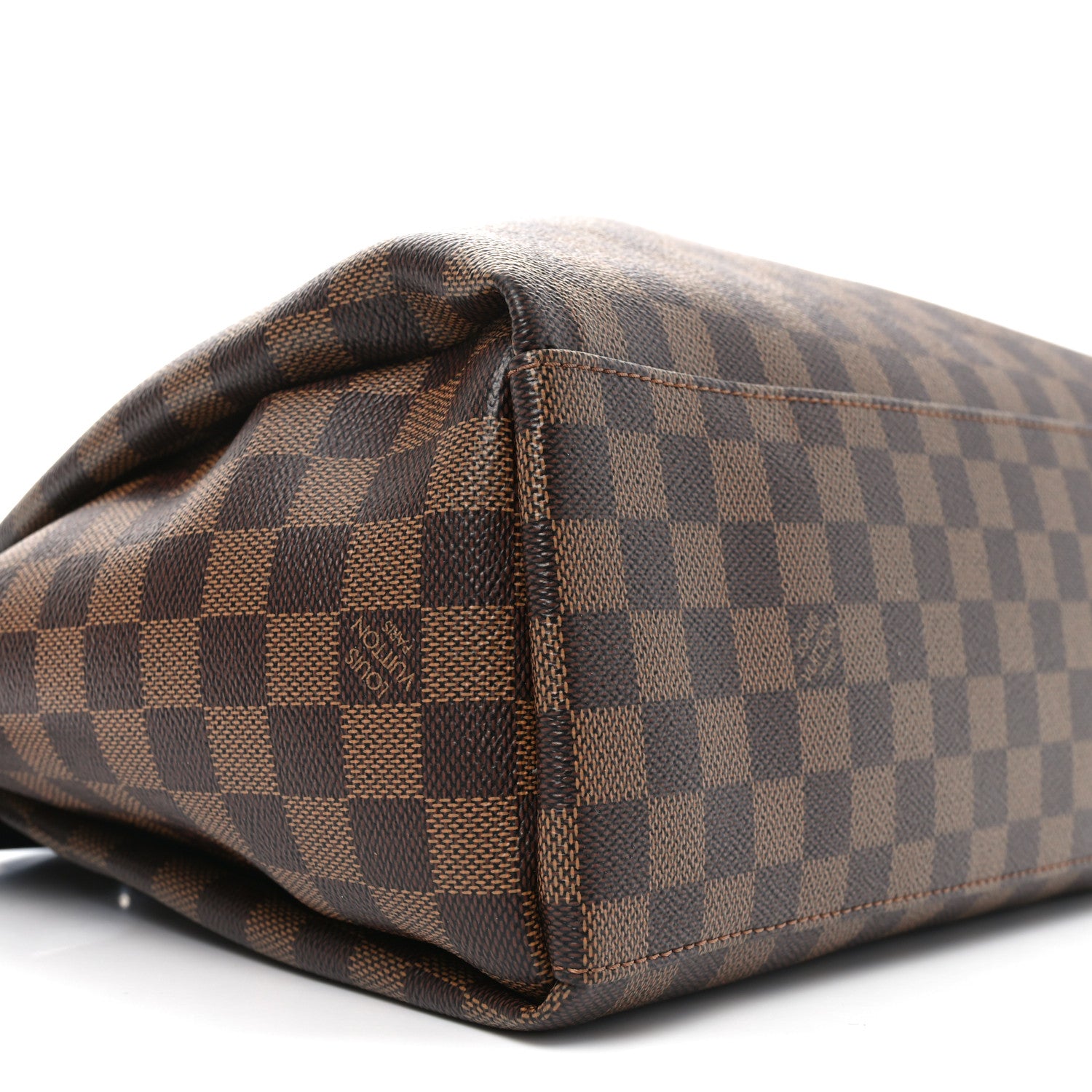 Louis Vuitton Damier Ebene Odeon Tote MM Black 8 of 9