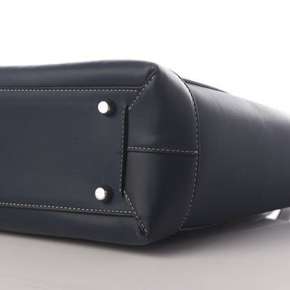 Bottega Veneta French Calfskin Small Arco Deep Blue 8 of 9