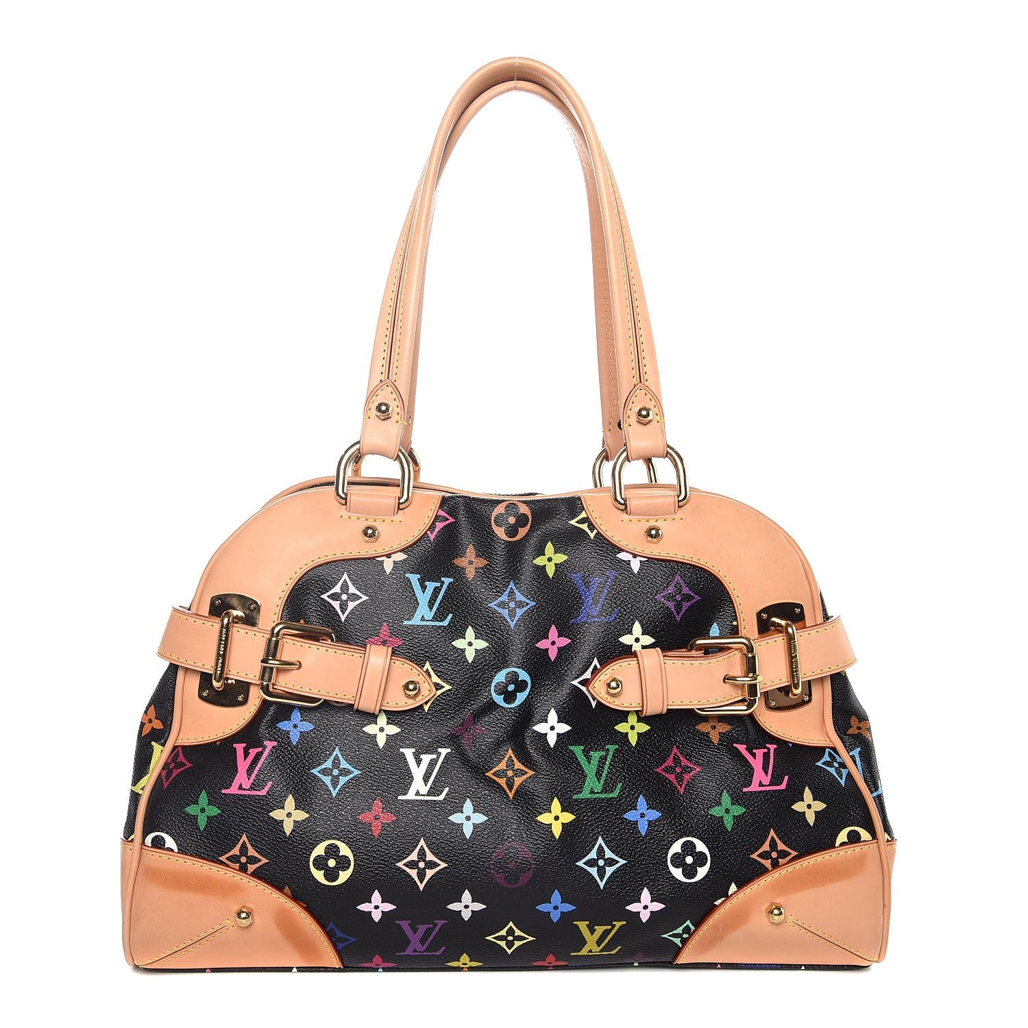 Louis Vuitton Monogram Multicolor Claudia Black 1 of 13