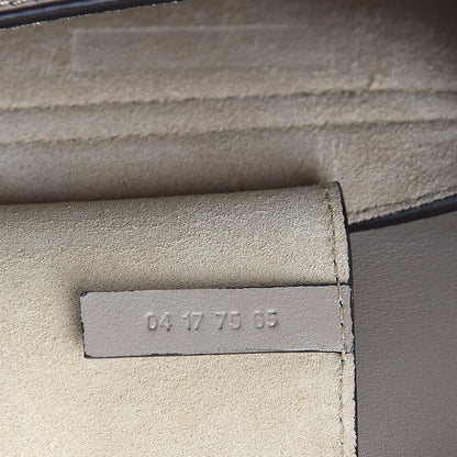Chloe Suede Calfskin Mini Faye Shoulder Bag Motty Grey 7 of 11