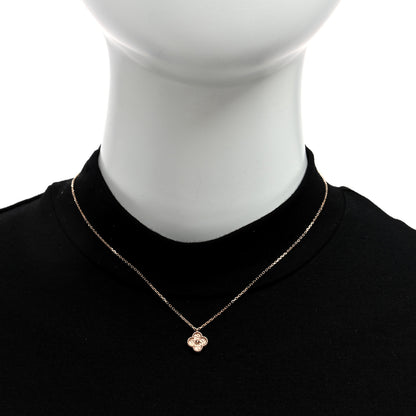 Van Cleef & Arpels 18K Rose Gold Sweet Alhambra Pendant Necklace 2 of 5