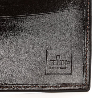 Fendi Zucca Compact Wallet Tobacco 7 of 9