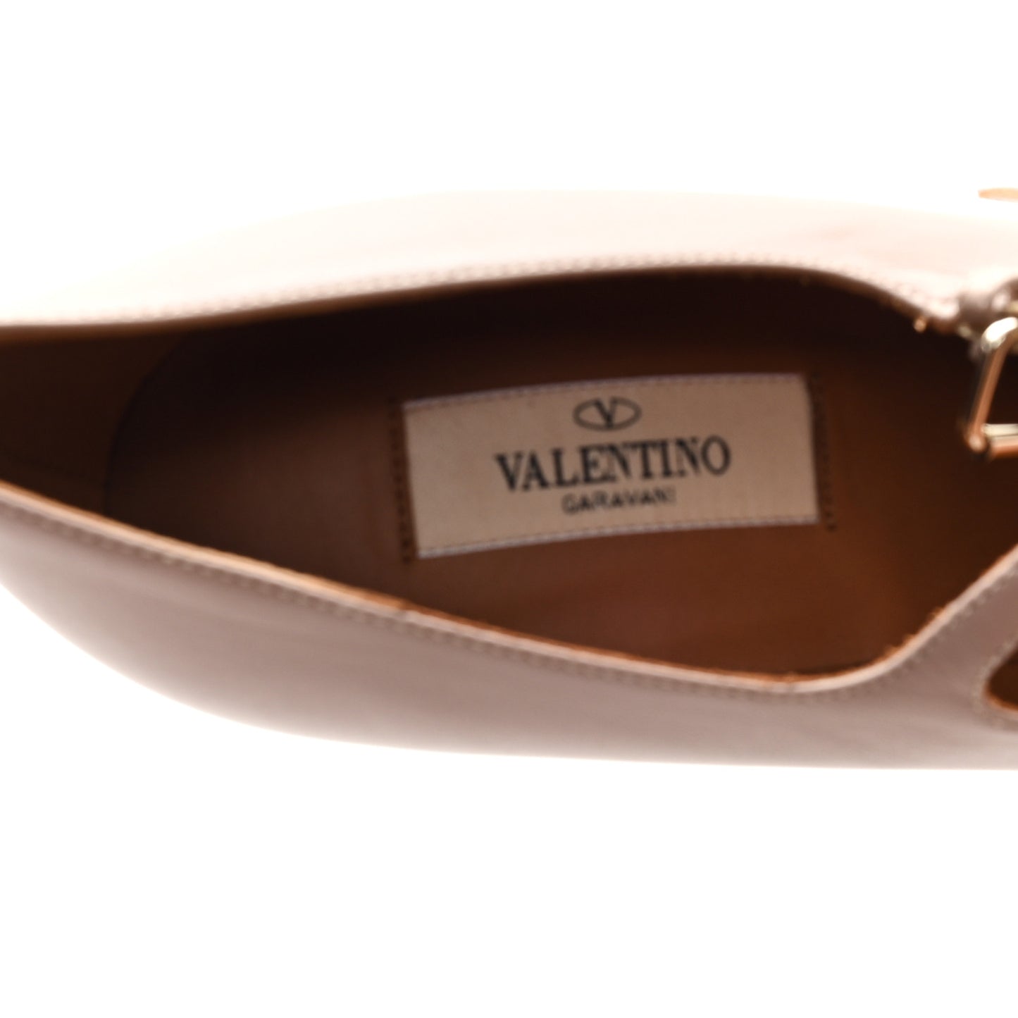 Calfskin Soul Rockstud Mary Jane 110mm Pumps 39.5 Poudre