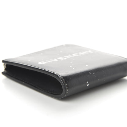 Givenchy Calfskin Gravity Logo Print Zip Wallet Black 6 of 10