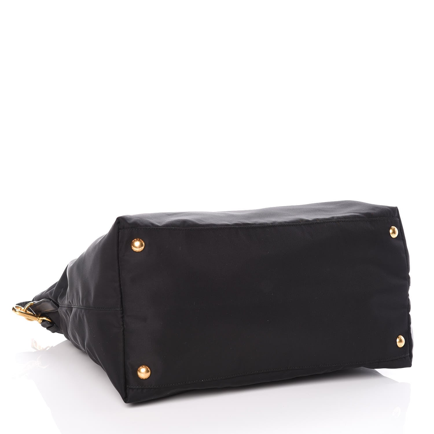 Prada Saffiano Tessuto Nylon Tote Black 4 of 11