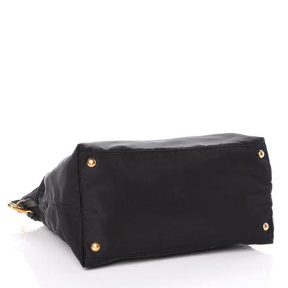 Prada Saffiano Tessuto Nylon Tote Black 4 of 11