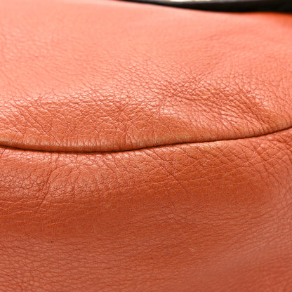 Mulberry Soft Spongy Calfskin Daria Satchel Burnt Orange 10 of 18
