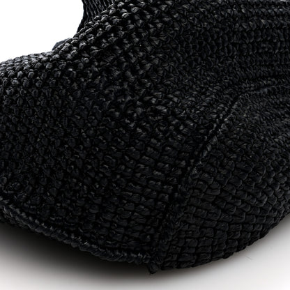 Khaite Raffia Medium Lotus Tote Black 8 of 9