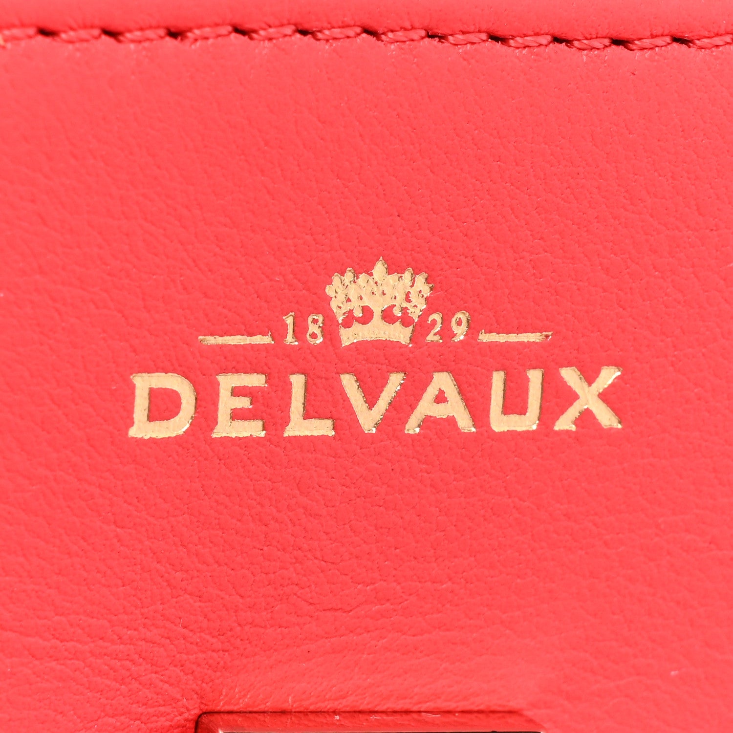 Delvaux Calfskin Mini Tempete Satchel Red 6 of 18