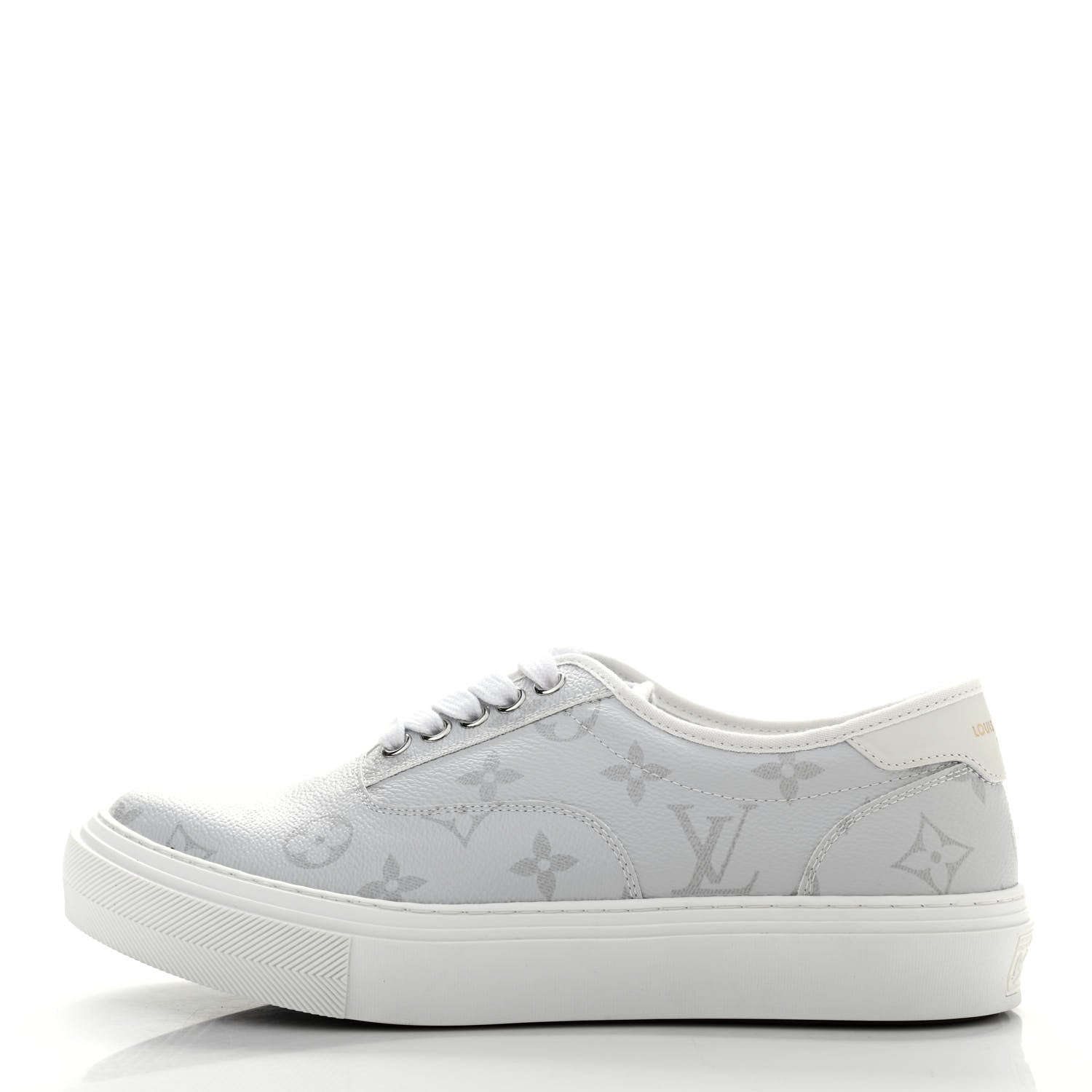 Louis Vuitton Monogram Trocadero Sneakers 5.5 White 1 of 9