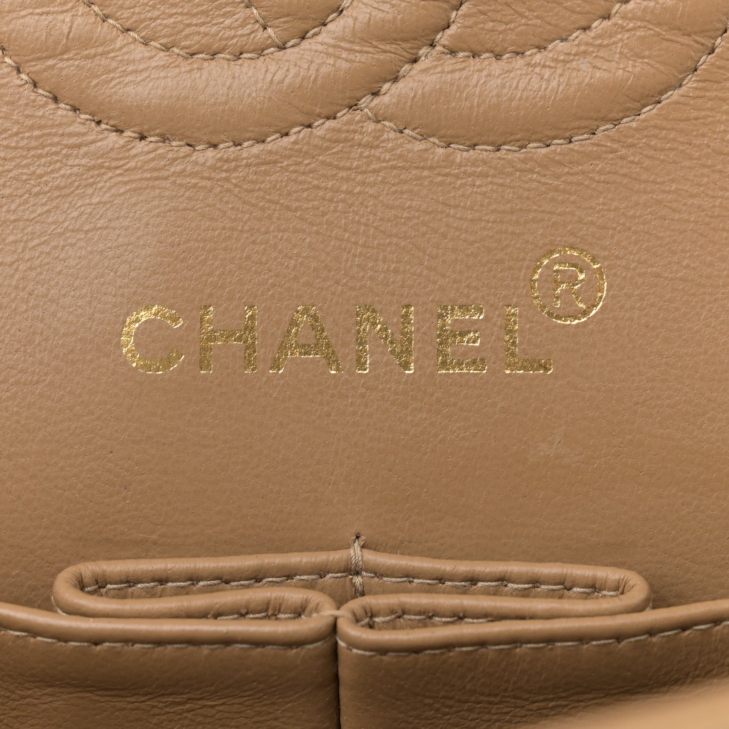 Chanel Lambskin Quilted Small Double Flap Beige 6 of 15