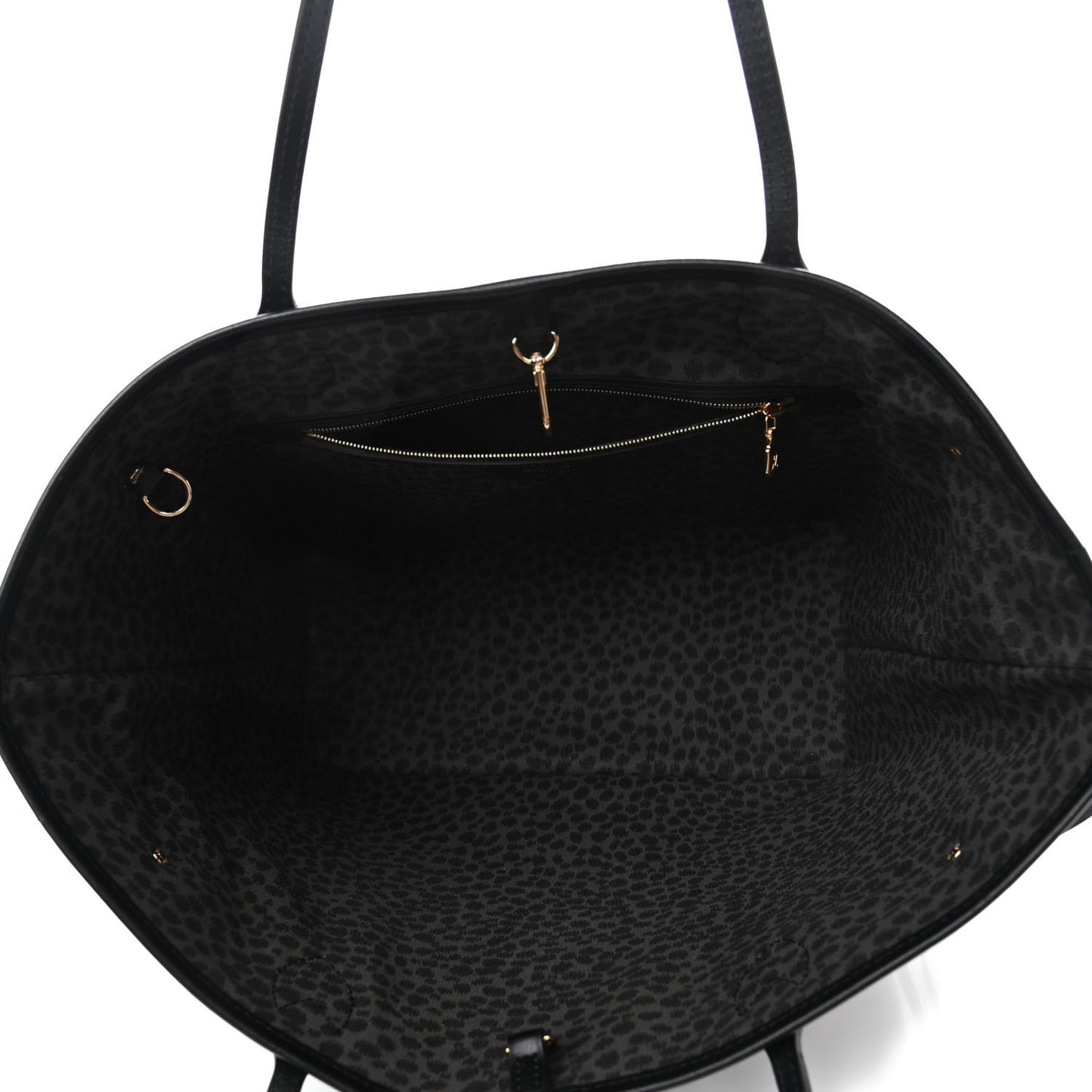Monogram Giant Wild At Heart Neverfull MM Black