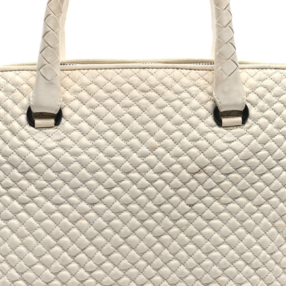 Bottega Veneta Nappa Bubble Quilted Tote Tote White 7 of 9
