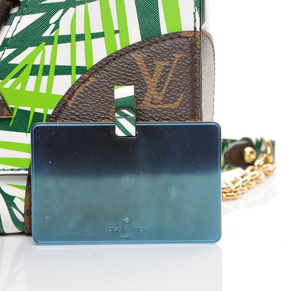 Louis Vuitton Monogram Palm Twist Shoulder Bag MM Vert White 7 of 7