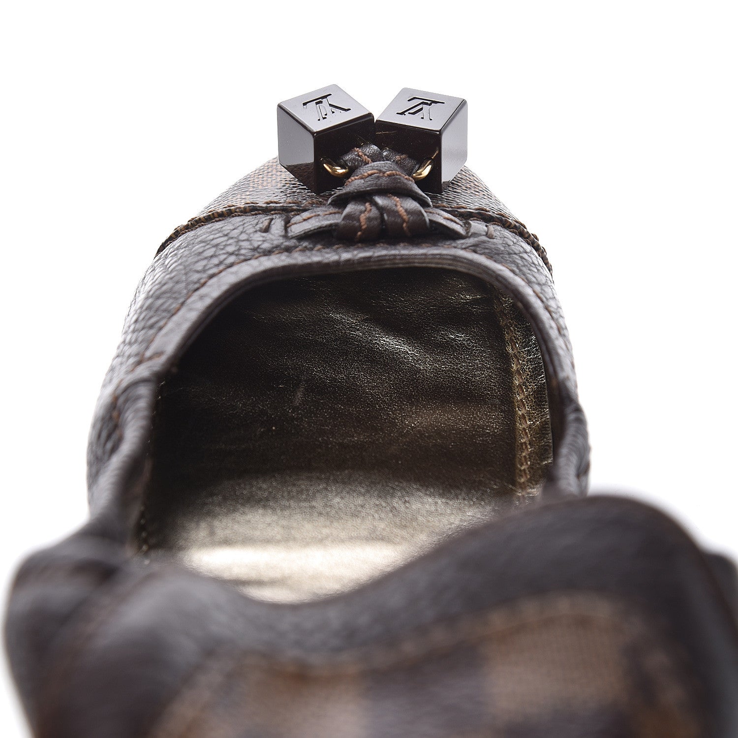 Louis Vuitton Damier Ebene Lovely Ballet Flats 39 11 of 16