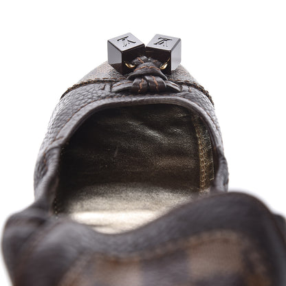 Louis Vuitton Damier Ebene Lovely Ballet Flats 39 11 of 16