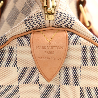 Louis Vuitton Damier Azur Speedy 30 6 of 13