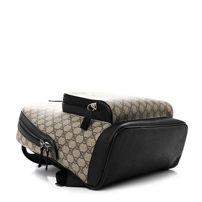 Gucci GG Supreme Monogram Medium Backpack Black 4 of 11