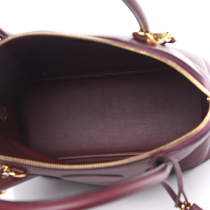 Hermes Taurillon Clemence Bolide 31 Bordeaux 6 of 11