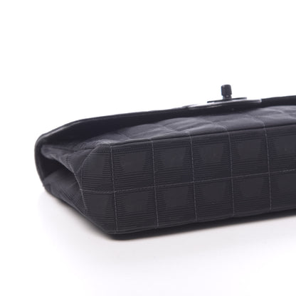 Chanel Nylon Medium Travel Flap Black 9 of 10