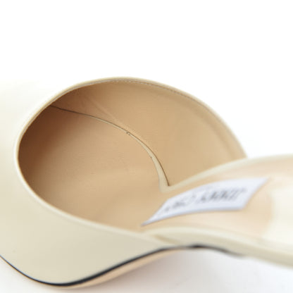 Jimmy Choo Calfskin Rav 65 Pointed Toe Mule Pumps 40.5 Linen 9 of 15