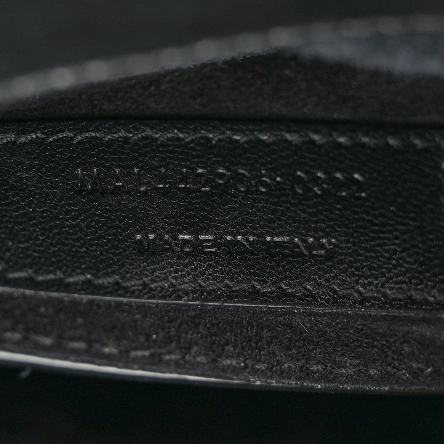 Saint Laurent Calfskin Medium Monogram Monochrome Sunset Black 7 of 10