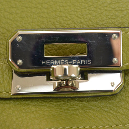 Hermes Taurillon Clemence BIRKIN 35 Vert Chartreuse 5 of 9