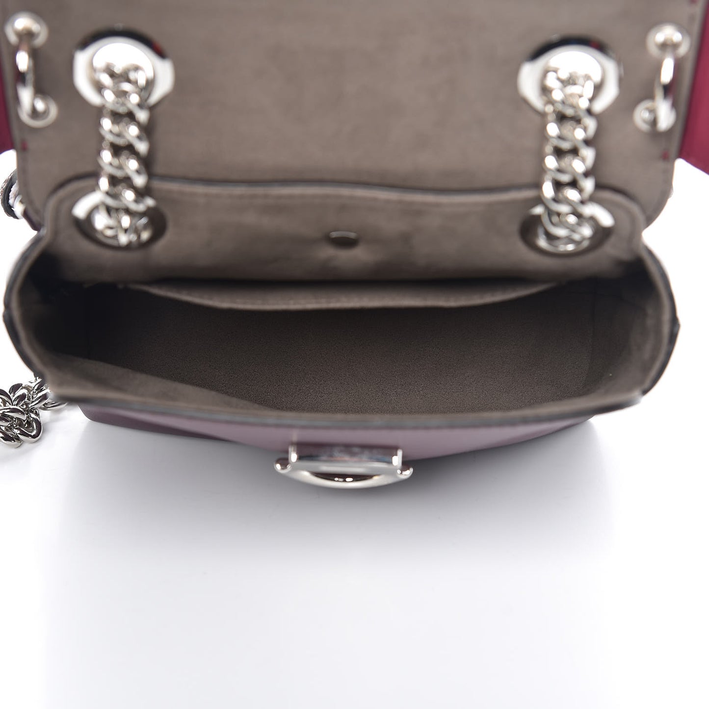 Vitello Century Pearl Bi-Color Scalloped Mini Back to School Backpack Amarone Black Cherry